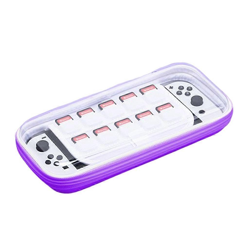 Portable Carrying Case Storage Case Clear Travel Hard Protective Bag for OLED