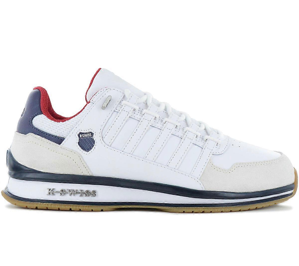 K-Swiss RINZLER GT - حذاء سنيكرز رجالي جلد أبيض 08907-121-M