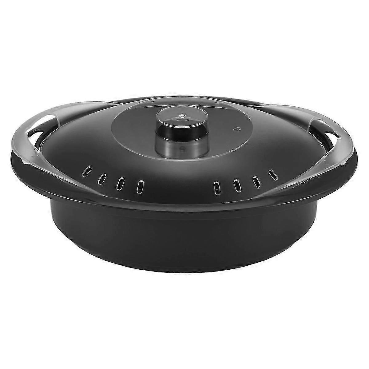 Steamer Basket with Steamer Lid for TM5 TM6 Food Processor High Deep Pan Steam Tray for Kitchen Ste