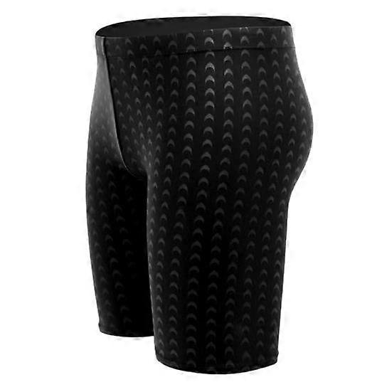 Men Quick-drying Swimming Trunks Mid-rise Inner Drawstring Waterproof Swim Shorts Anti-UV Snug Fit Swimming Trunks