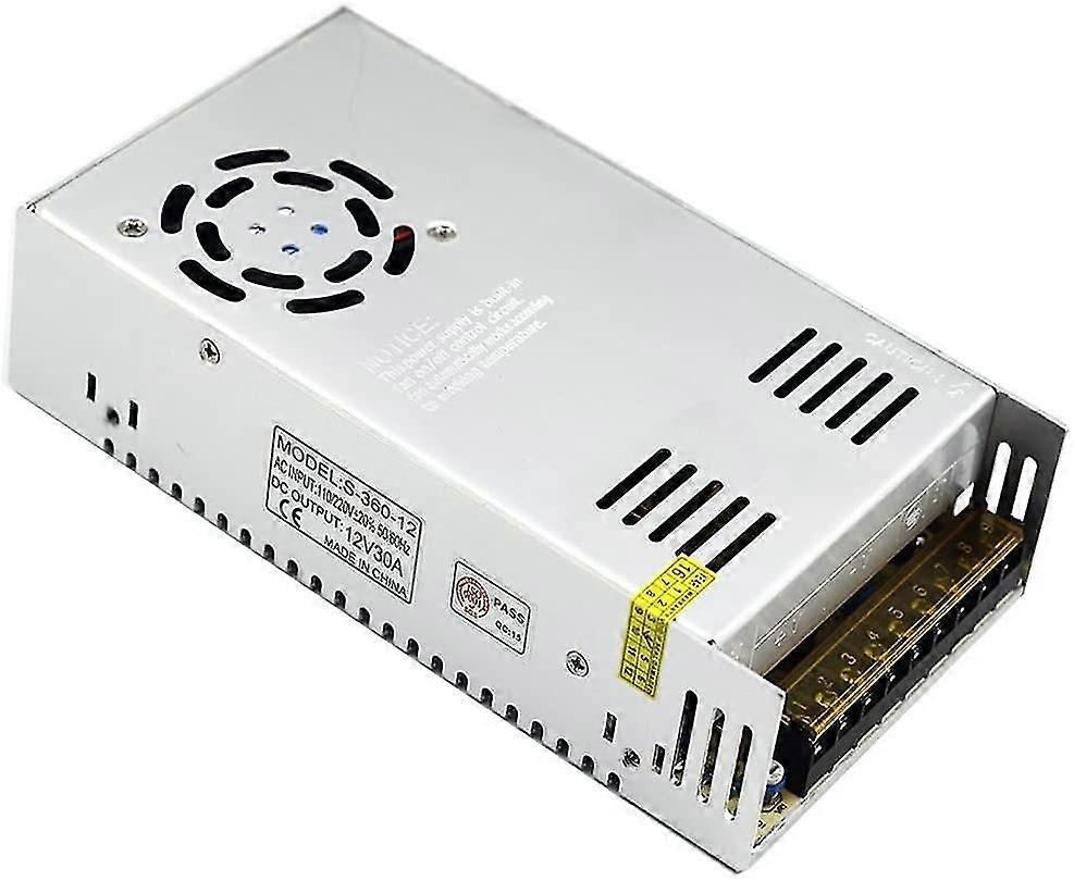 12v 30a Dc Universal Regulated Switng Power Supply 360w