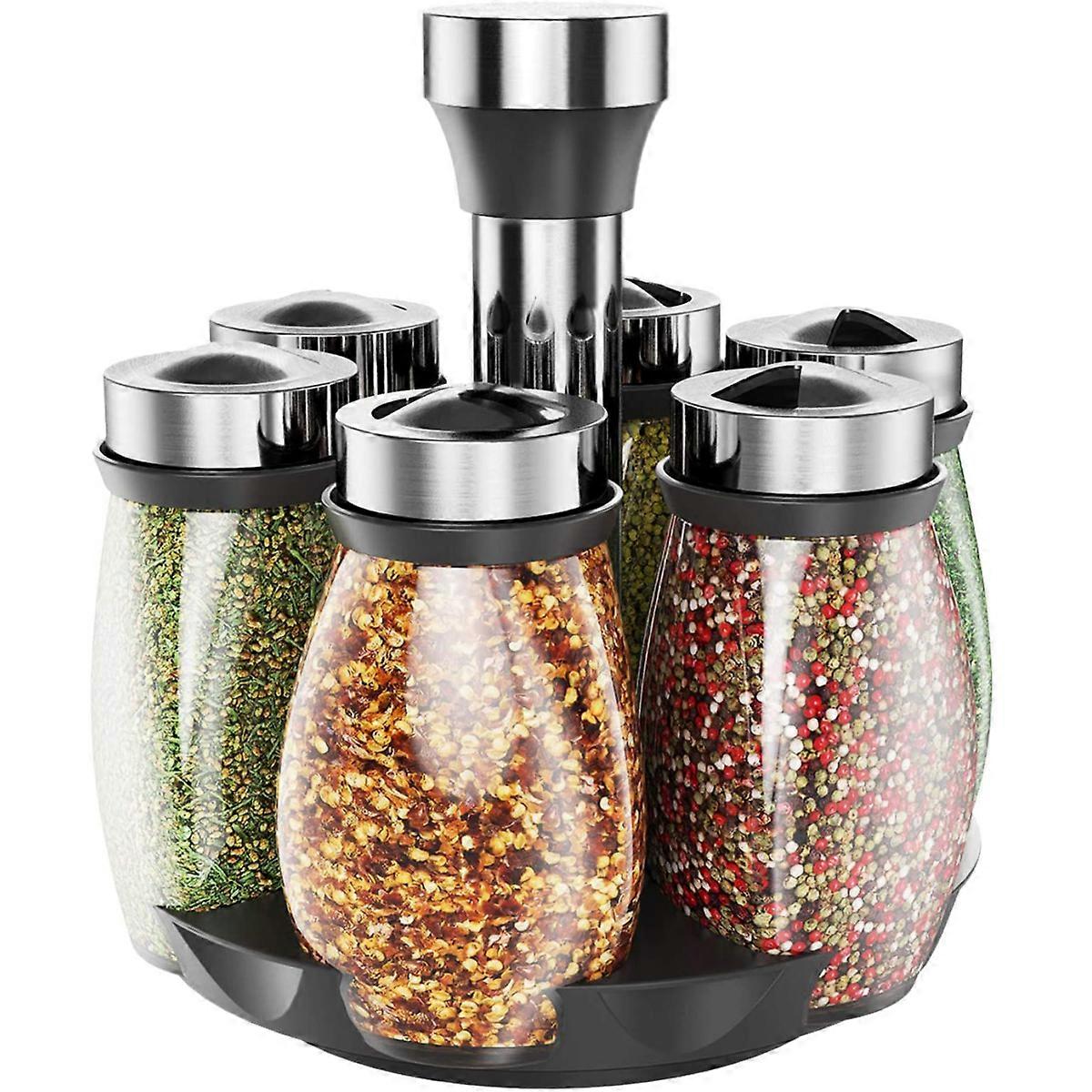 Spice Rack, 360° Rotating, Round Rack
