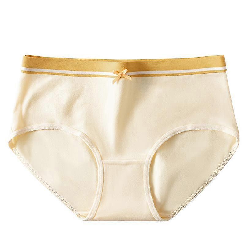 Women's Underwear All Cotton Seamless Comfortable and Breathable Simple and Sweet Briefs for Students