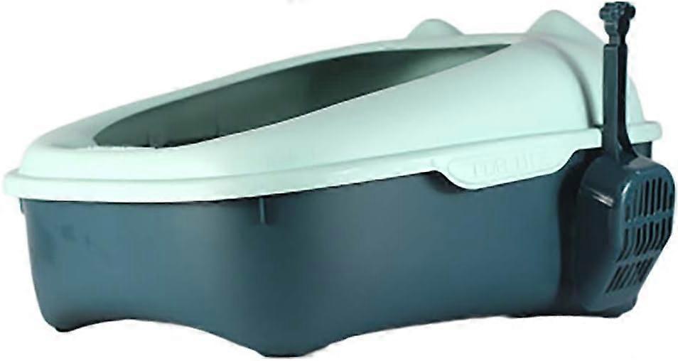 Cat litter box, clean box tray