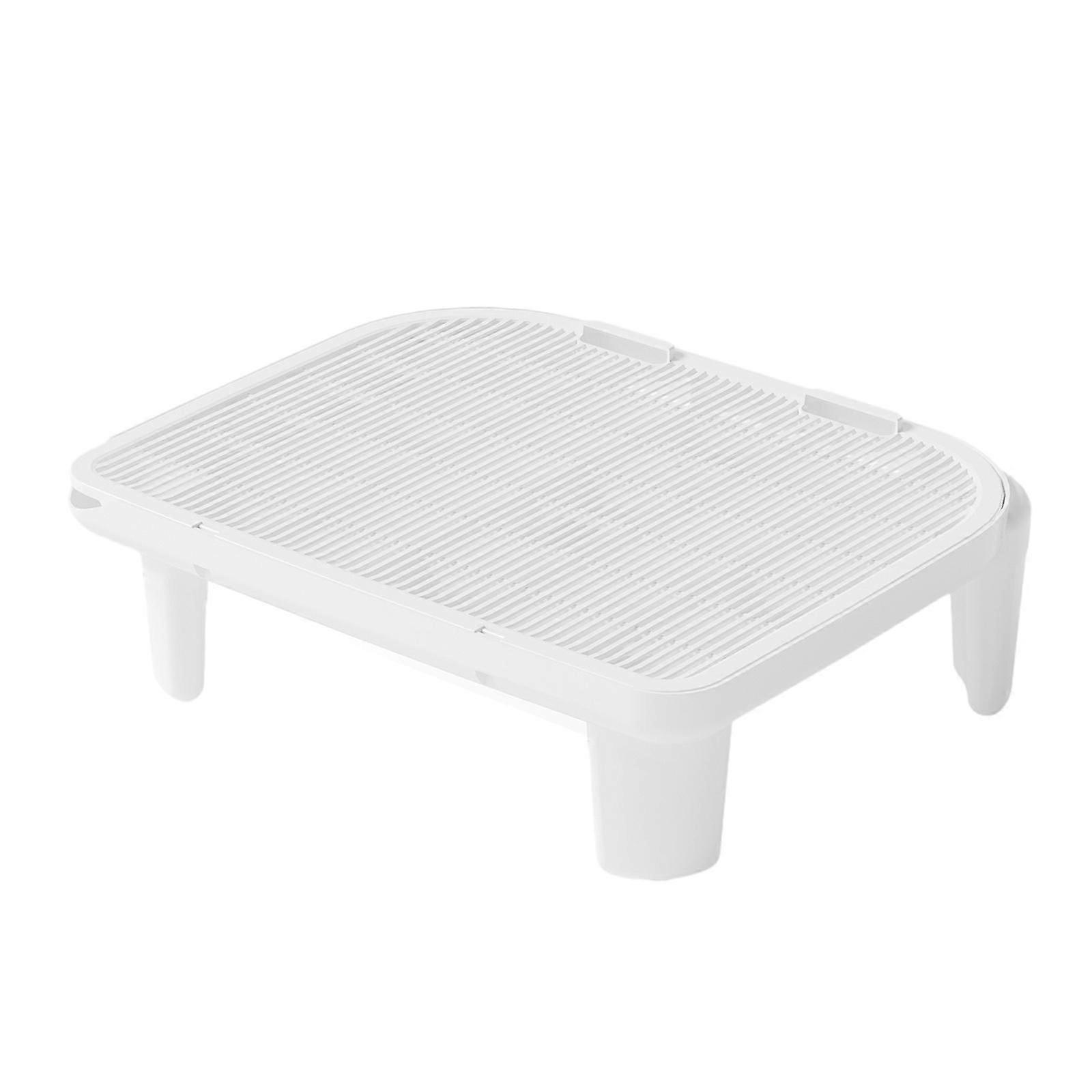 Rampe de litière pour chat Tapis de piégeage de litière pour chat de salon Chat d’intérieur Toilette jaune
