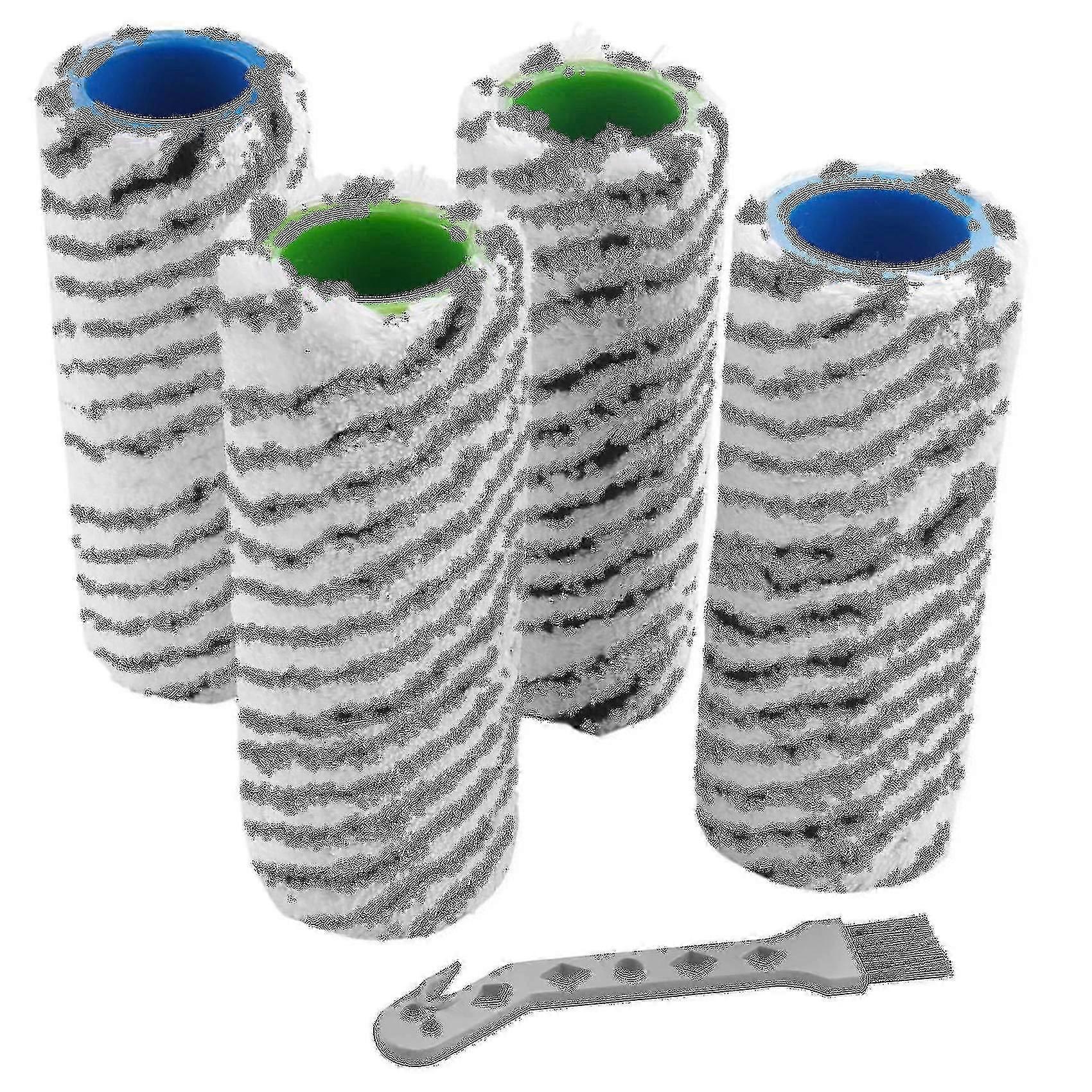 4pcs Stone Roller Brush For Karcher Fc7 Fc7 Premium Fc5 Fc5 Premium