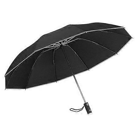 LED Lighting Windproof Automatic Folding Inverted Umbrella