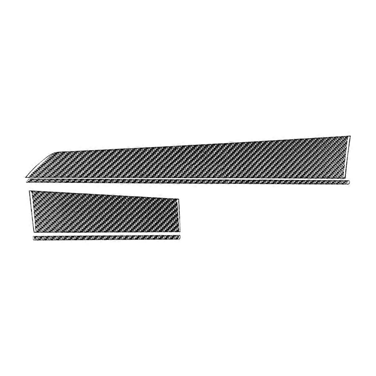 For Crosstrek 2024 2025 Carbon Fiber Car Dashboard Panel Cover Trim Stickers Accessories
