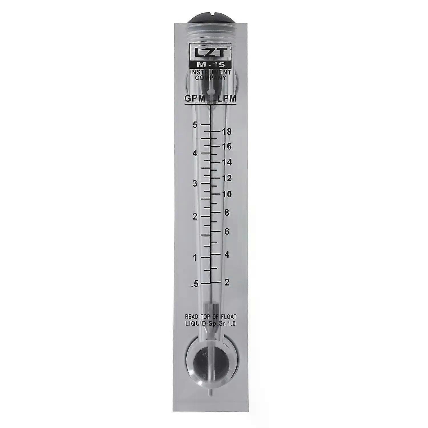 05-5 GPM 2-18 LPM Water Flow Panel Mount Type Flowmeter