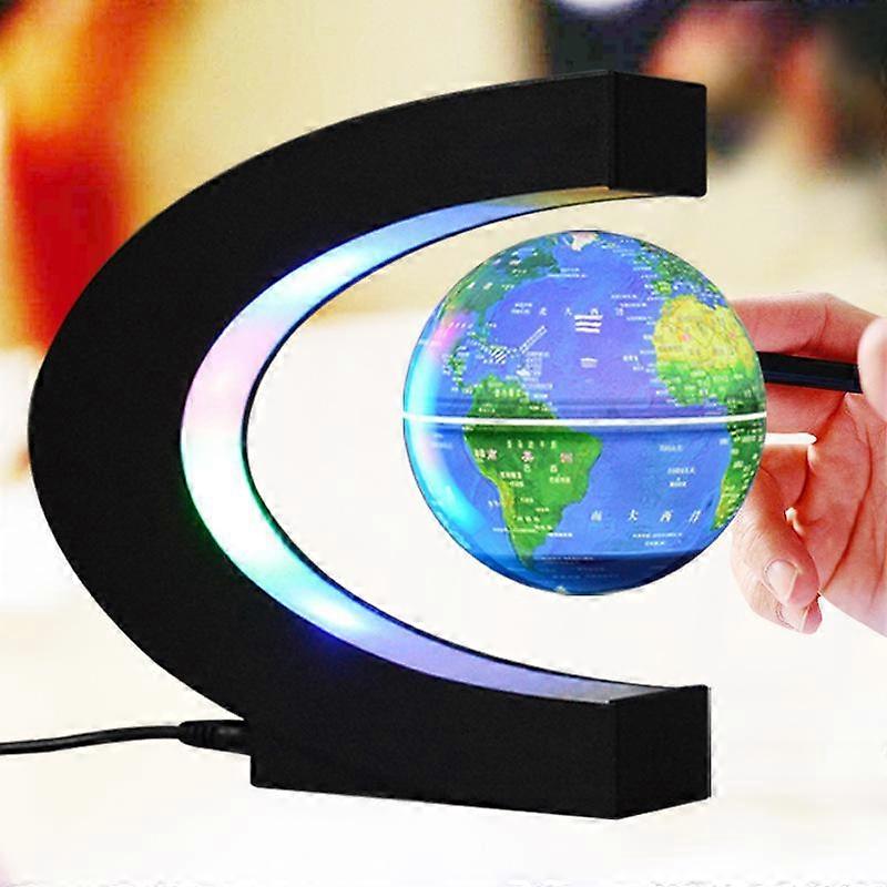 Floating Magnetic Levitation Globe LED World Map Electronic Anti Gravity Lamp Novelty Ball Light Home Decoration Birthday Gifts