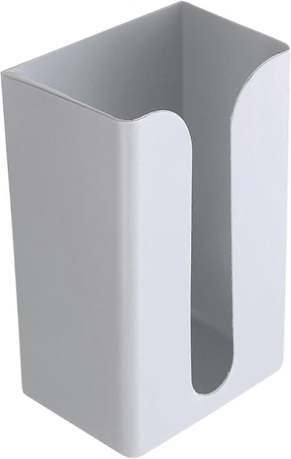 Rectangular Tissue Box Lid, Wall Mounted Self Adhesive Tissue Box Holder - Rectangular Tissue Box Lid Holder for Kitchen, Bathroom, Laundry Room