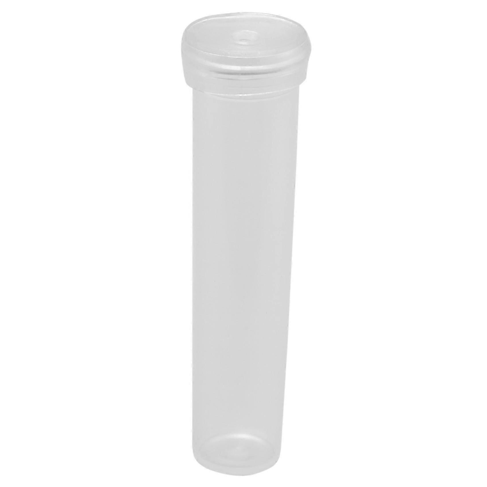 Blommigt rör 100-pack blomrör, blomflaskor, blommigt vattenrör för blomsterarrangemang, klar plast, 0,6 x 0,6 x 2,8 tum, öppning 3 mm