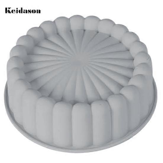 Convenient 3D Mold Heat-resistance Silicone Cake Pastry Baking Tray Bakery Supplies