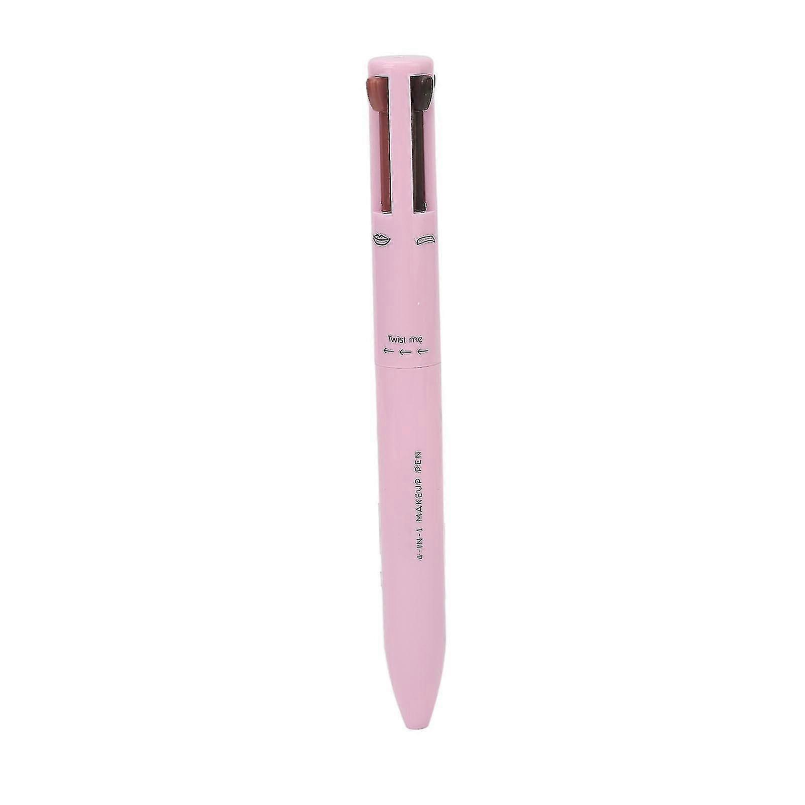 4 in 1 Make-up-Stift 4 Farben Tragbarer Augenbrauen-Eyeliner-Lipliner-Highlight-Augen-Make-up-Schönheitsstift