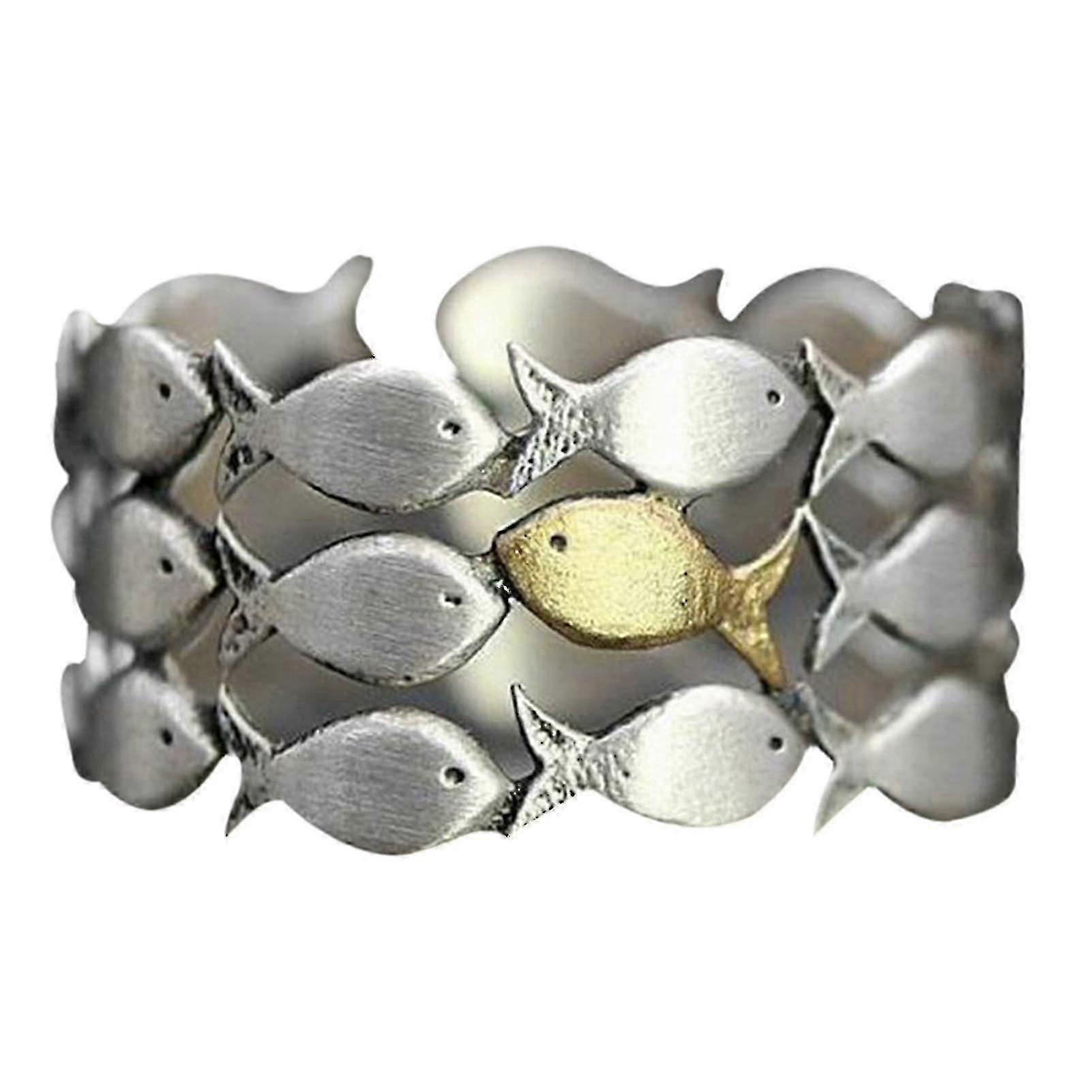 女性のための現在のリング調節可能な指輪に対して泳いでいる私の娘へ---製品コード23917