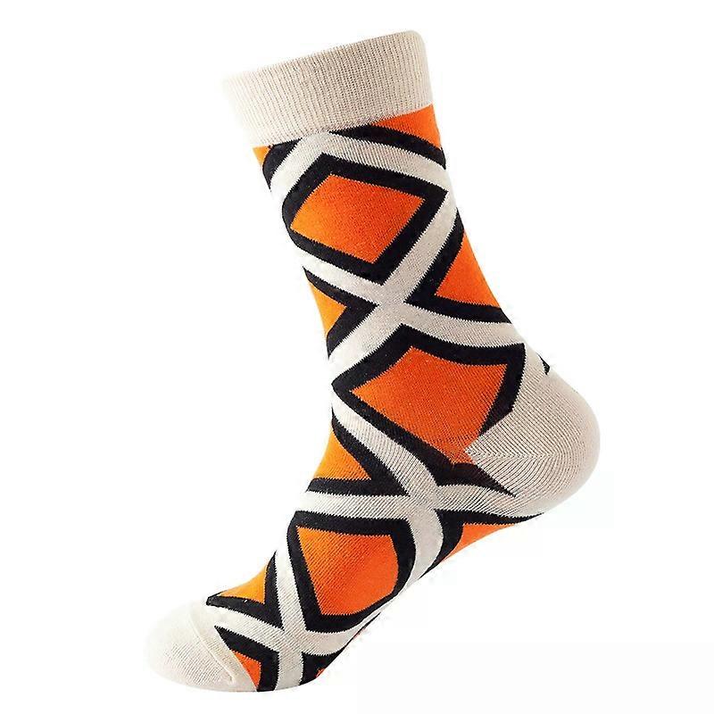 Cotton mid-calf socks for autumn and winter