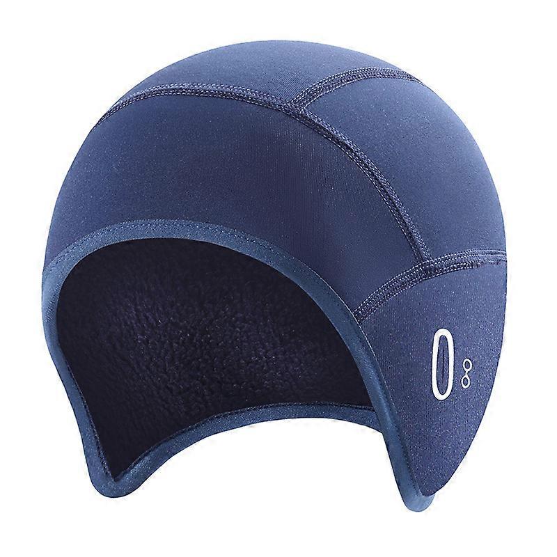 Fleece Lined Warm Helmet Liner for Cycling