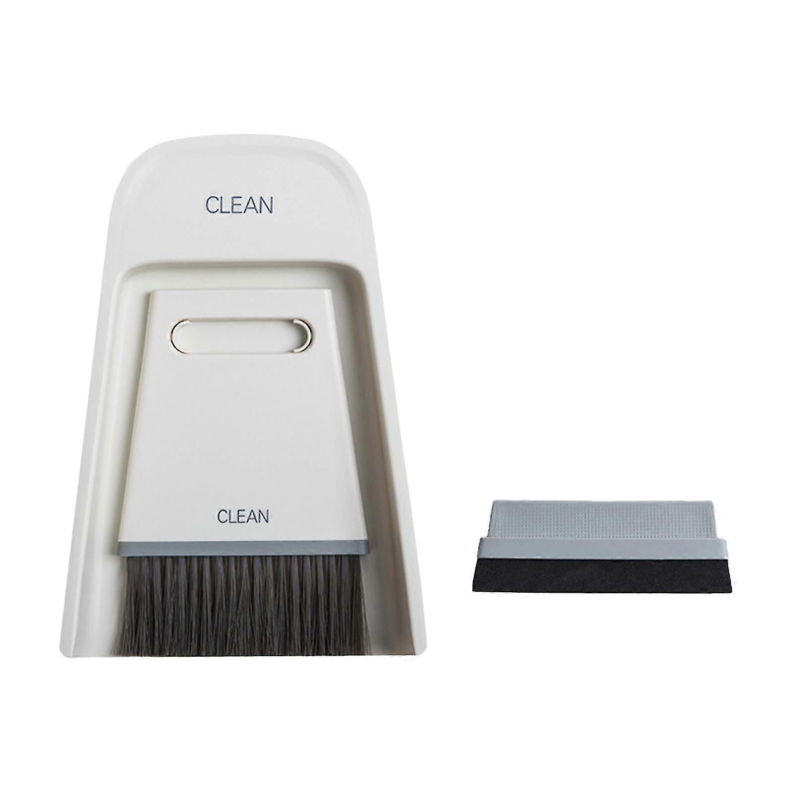 Dustpan And Brush Set Soft Bristles Brush Window Squeegee Mini Clean Brush