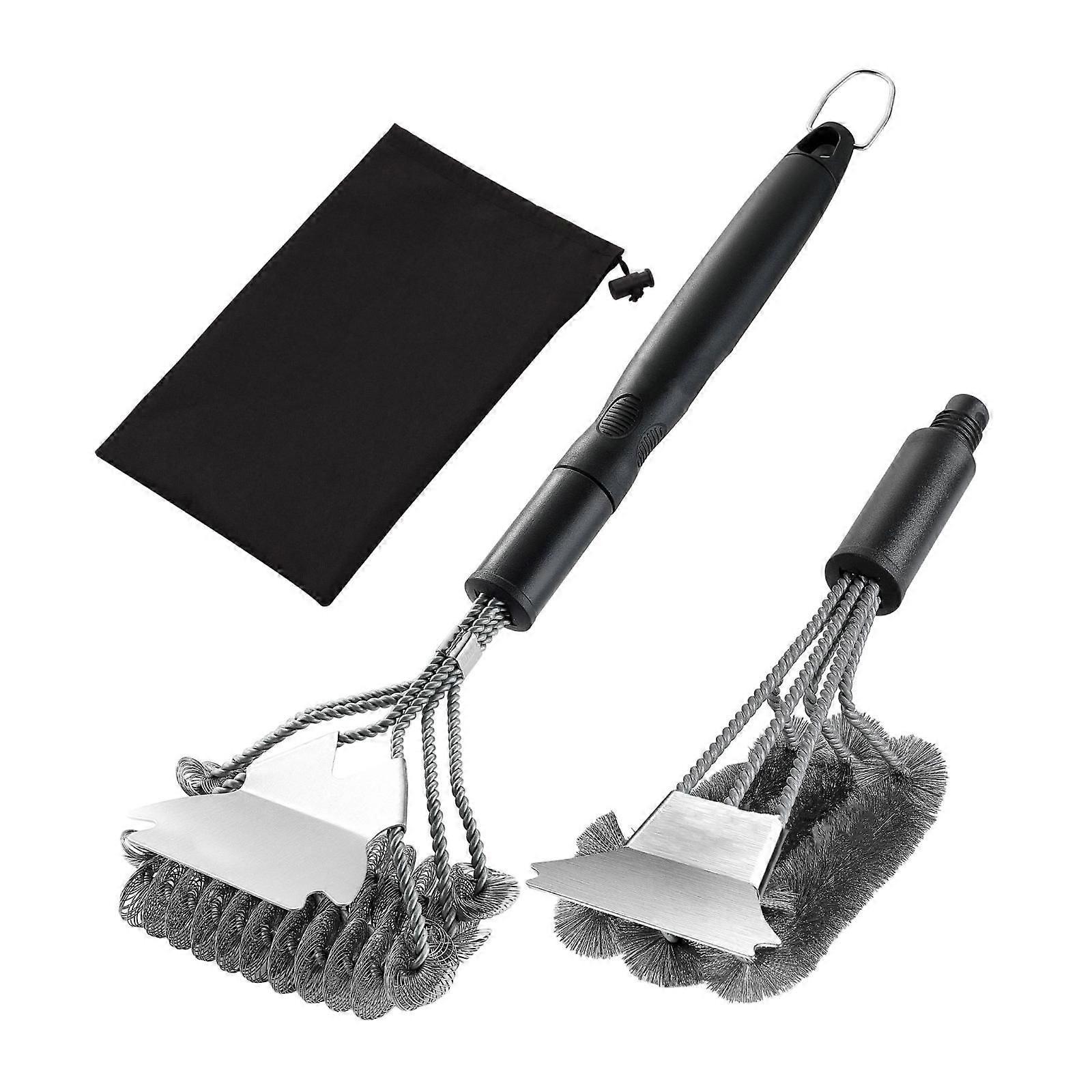 Grill Brush and Scraper Hand Tool Stainless Steel High Performance Practical
