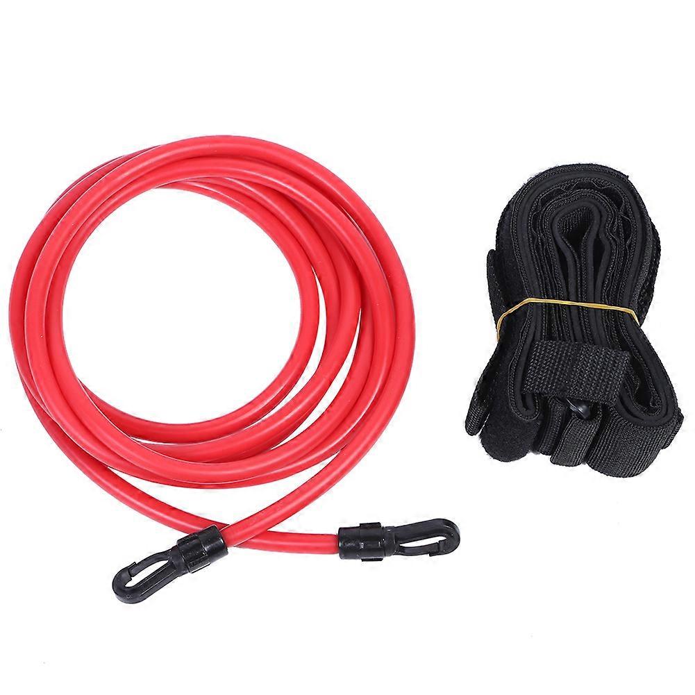 300cm Elastic Rope Swimming Training Belt Kit for Adults - Resistance Training Equipment for Improved Swim Technique