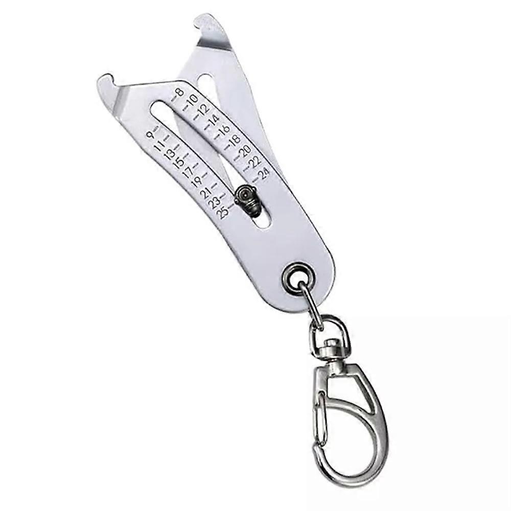 Portable Precise Thread Size Checker Keychain, Thread Size Verification Tool