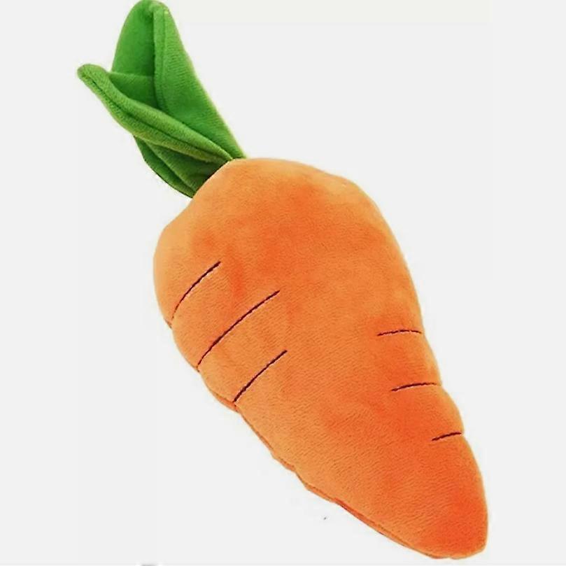 The Mellow Dog Calming Carrot, The Mellow Dog Calming Dog Toy with Soft Squeaker