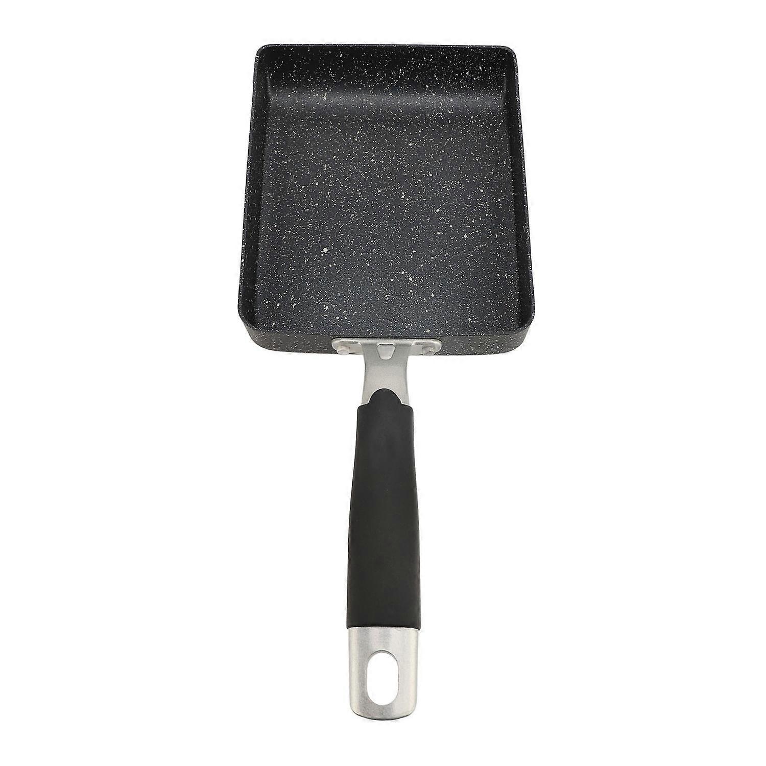 Japanese Omelette Pan Rectangle Egg Frying Pan Stainless Steel Bottom Fast Heating Nonstick Rectangl