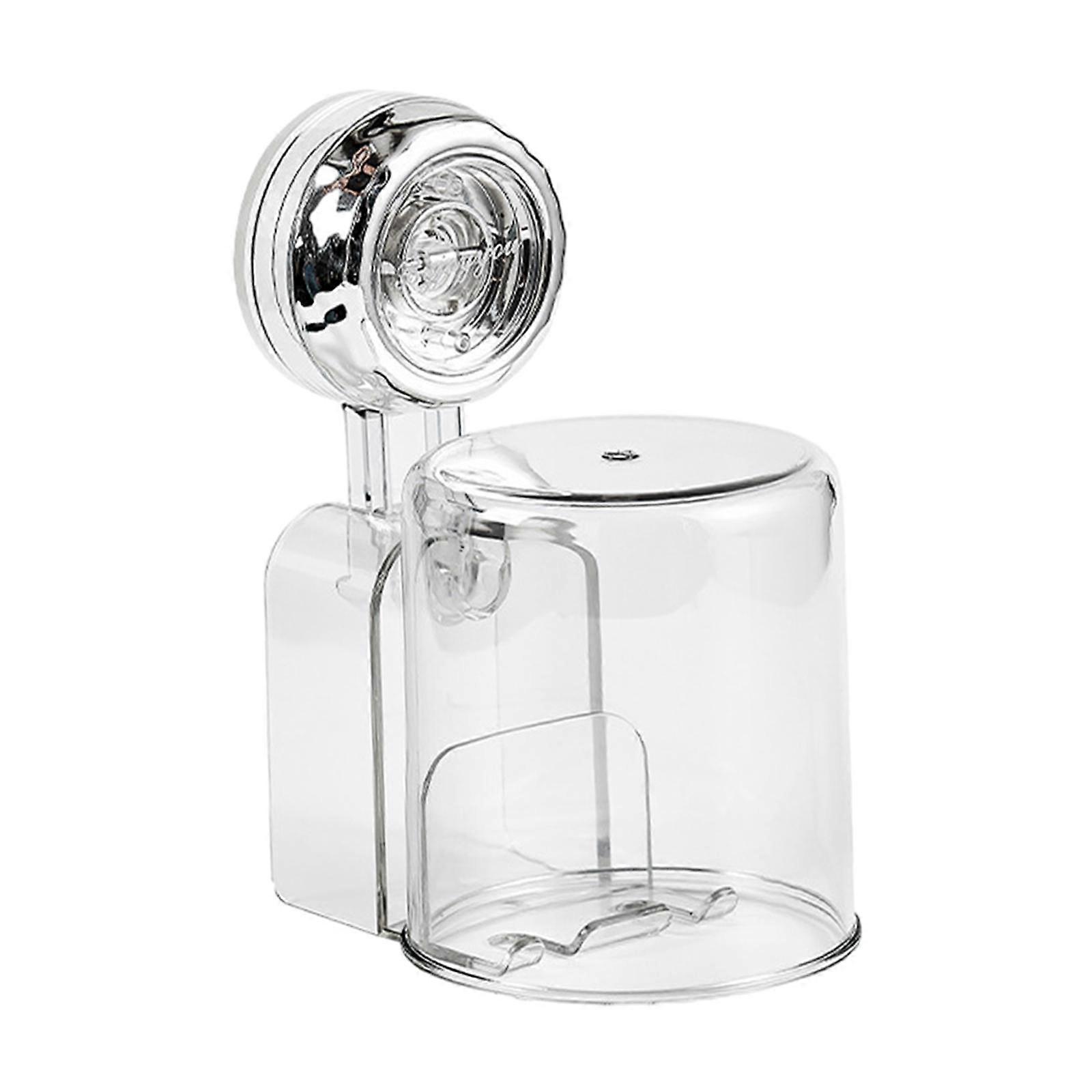 Suction Cup Toothbrush Holder Wall Mounted, Multipurpose Simple Toothbrush Rack