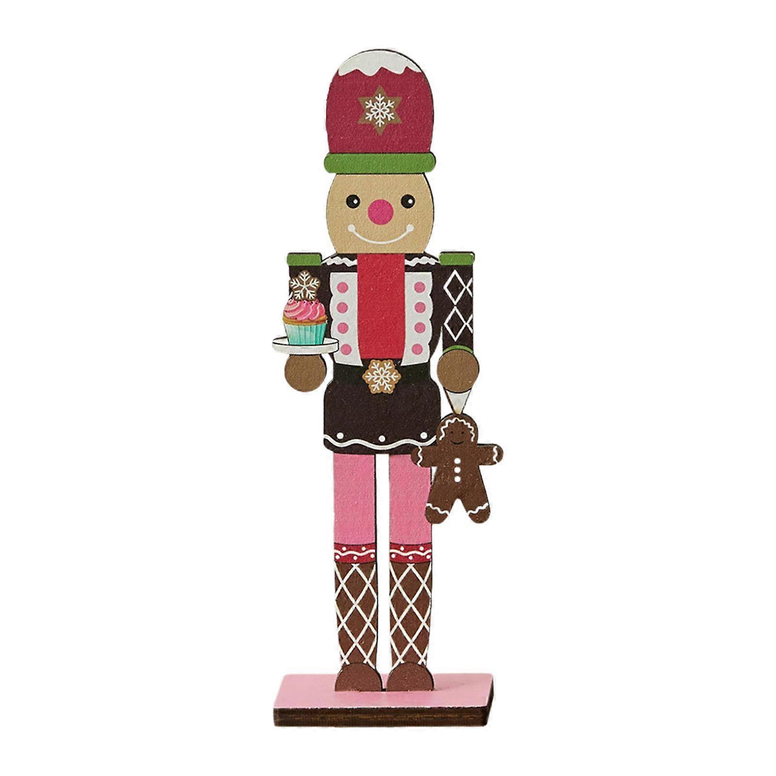 Christmas Nutcracker Soldier Nutcracker Figurine Traditional Stable Base