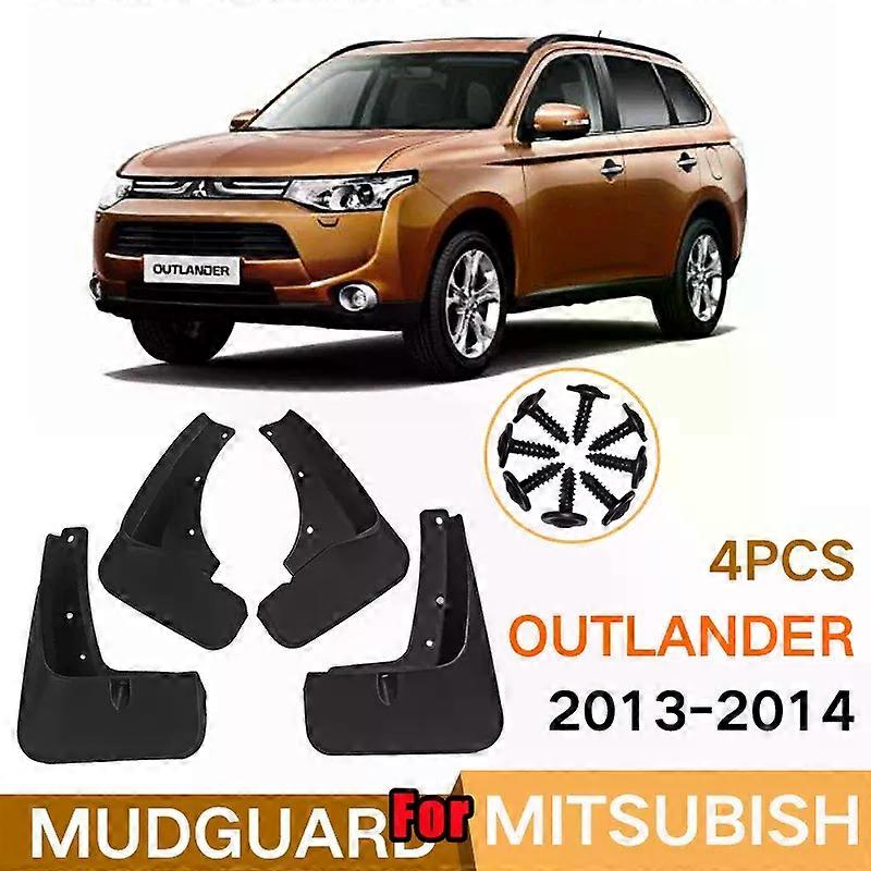Applies to For Mitsubishi Outlander 2013-2019 2021 2023 Front Rear Car Mud Flaps Mudflaps Splash Guards Mud Flap Mudguards Fender