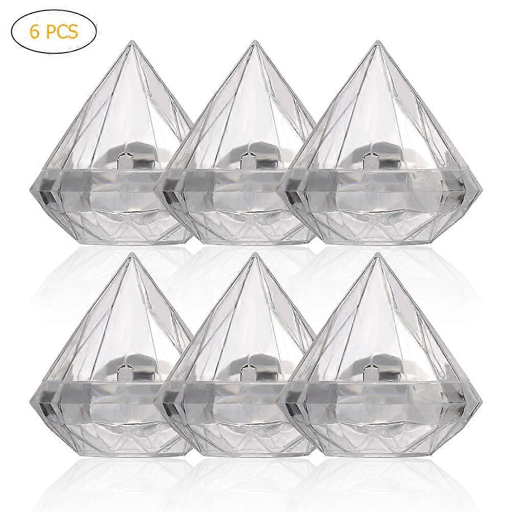 Transparent Shape Candy Box Clear Plastic Container Box for Wedding Party Home Decor