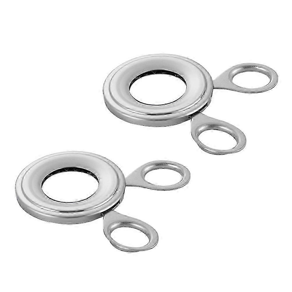 2 stk rustfritt stål eggåpner metall eggsaks eggeskall kutter egg topper kokt eggkutter
