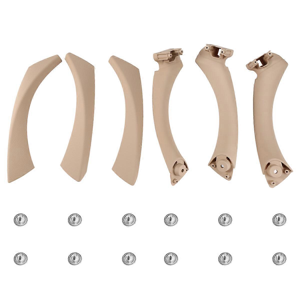 Door Pull Handle Set Replacement for RHD Beige-Yellow