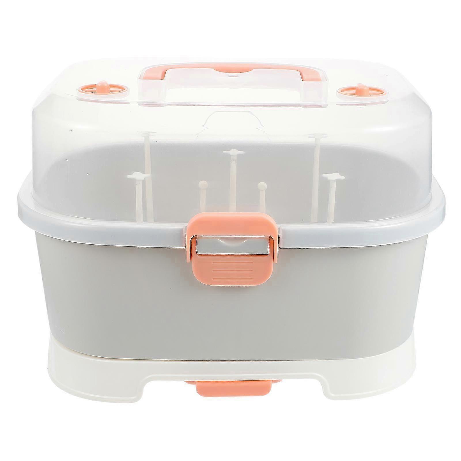 Babyflaschen Babyflaschen Abtropfflche Babyflasche Trockengestell Geschirr  Organizer Babyflasche Aufbewahrungsbox | Fruugo DE
