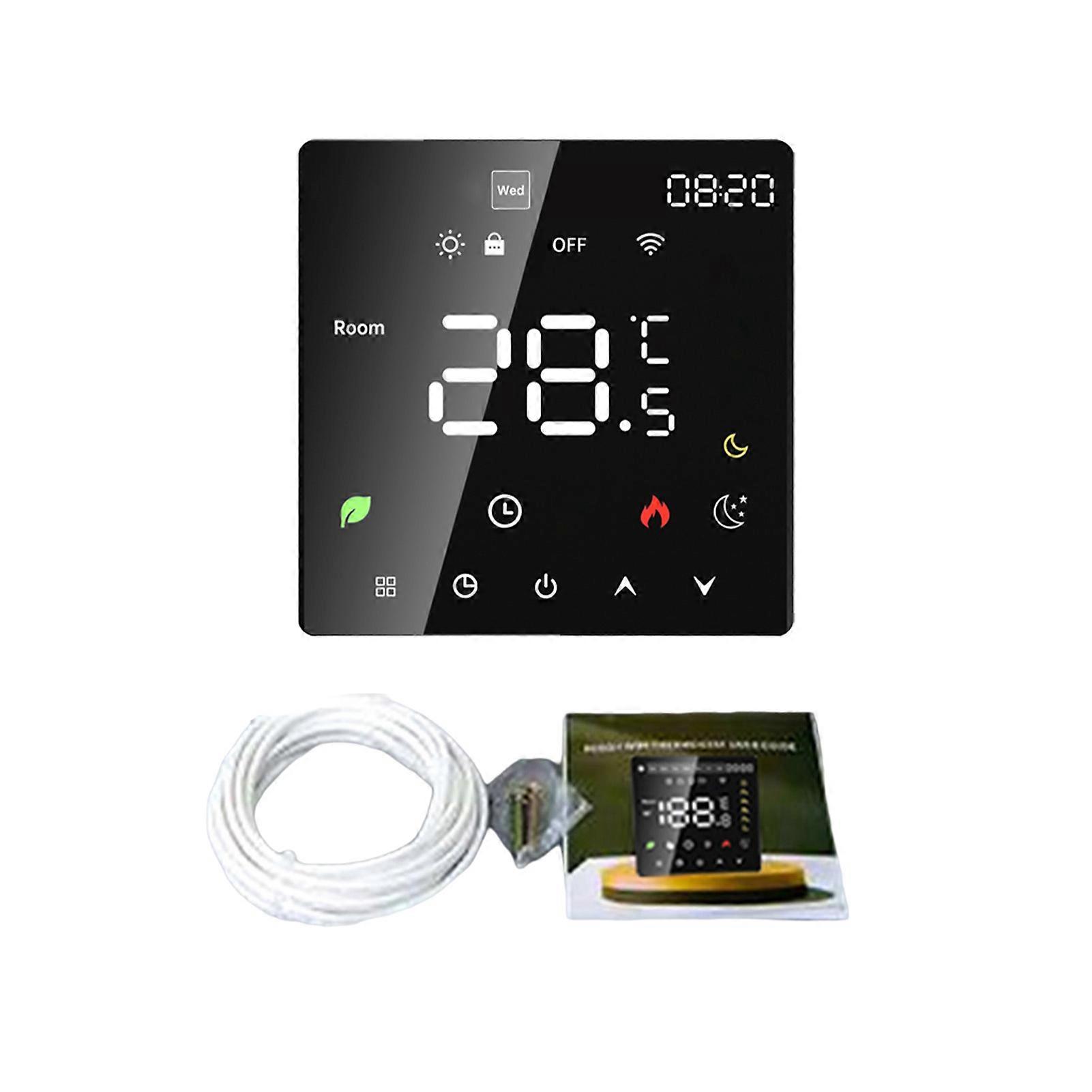 16A Smart Thermostat for Home Touchscreen WIFI Programmable Electric Heating Temperature Control Auto Manual Mode Digital Thermostat