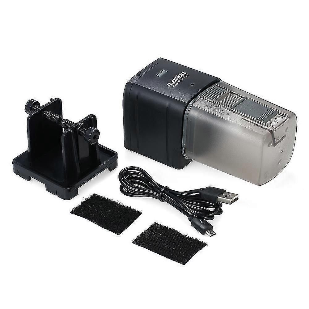 Automatic Fish Feeder Aquarium Tank Feeding Timer Fish Food Dispenser Adjustable Outlet App Control