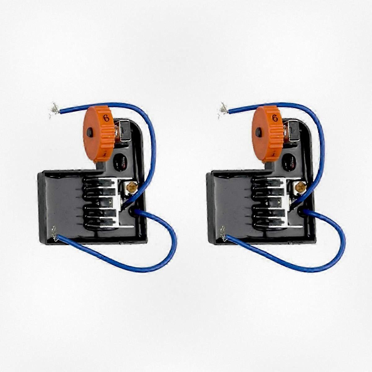 2pcs Adjustable Speed Control Switch Accessories for Grinding Machine Variable Speed Angle Grinder Upgraded Version