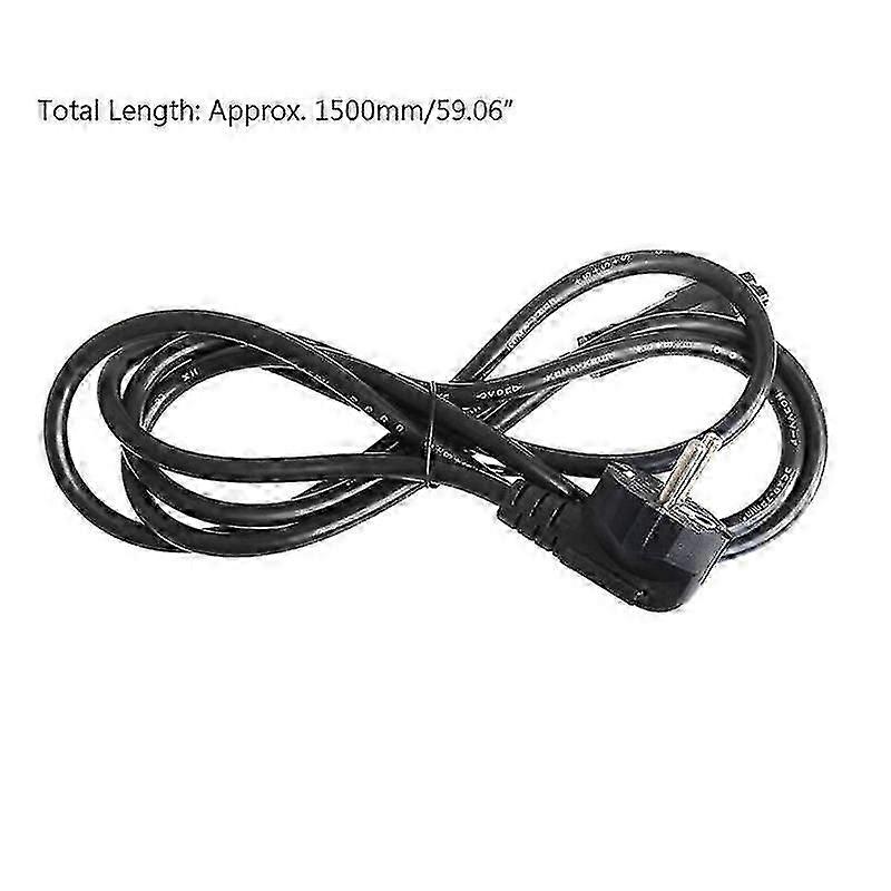 1.5m Ac Power Cord C5 Power Extension Cable Adapter Compatible-for Notebook Laptop Pc Compu