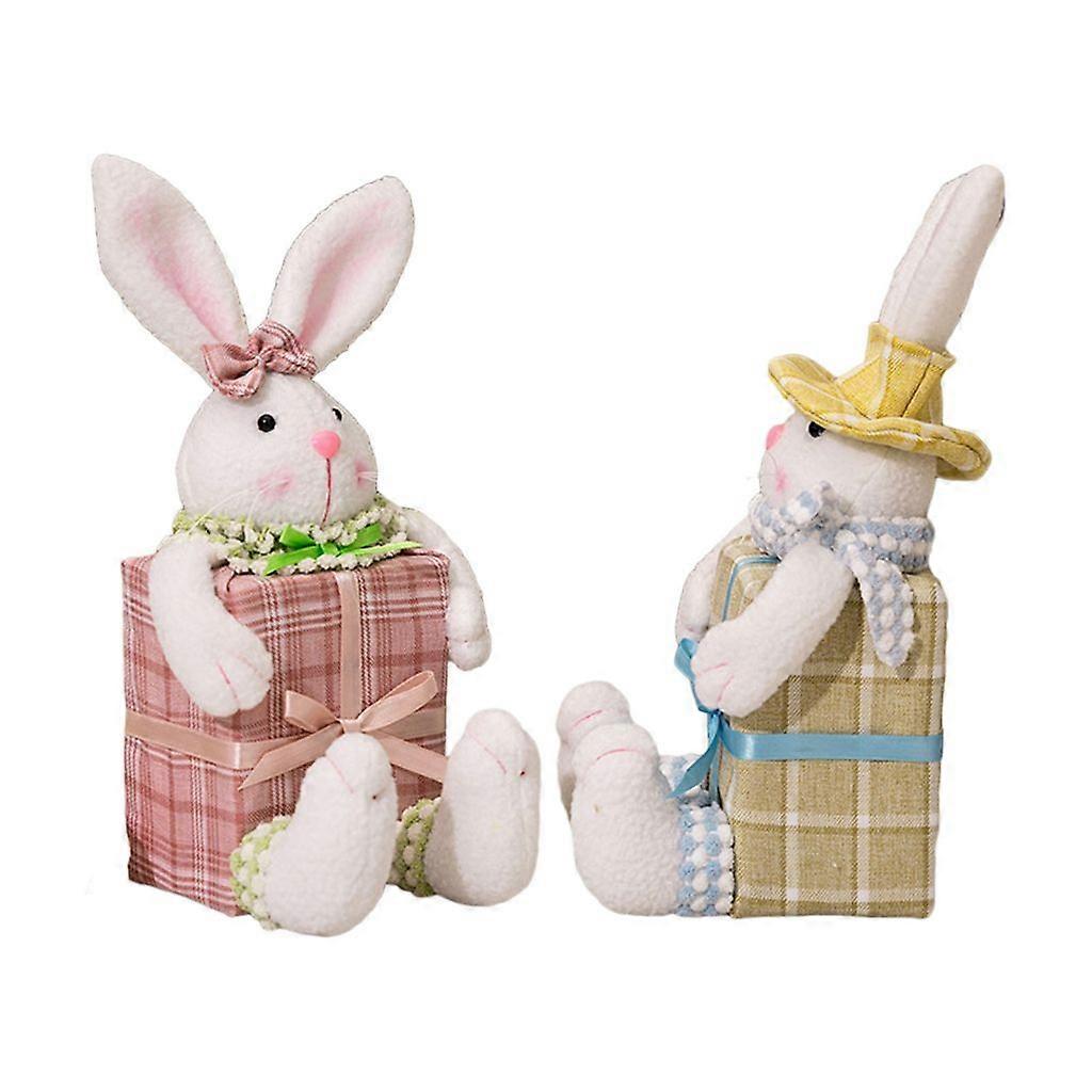 Desk Ornaments Display Widgets Rabbit Statue for Home New Year Party