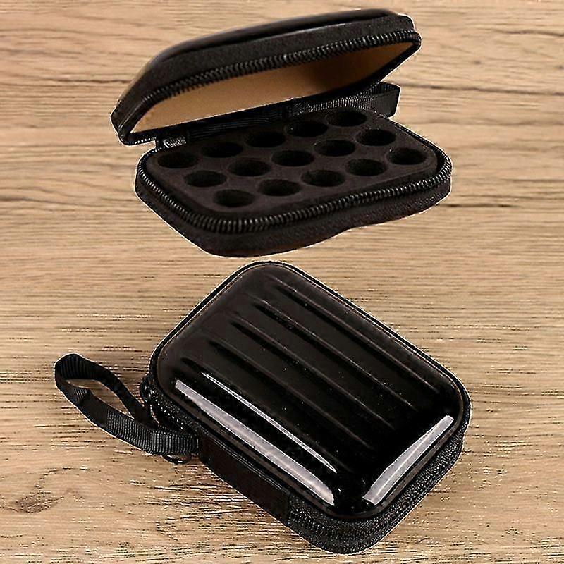 15 Compartments Essential Oil Case Protects For 1ml 2ml Rollers Oils Storage Box