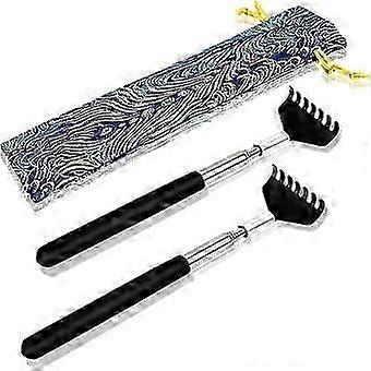 Extendable Back Scratcher - 2-Pack Telescoping Itch Scratchers