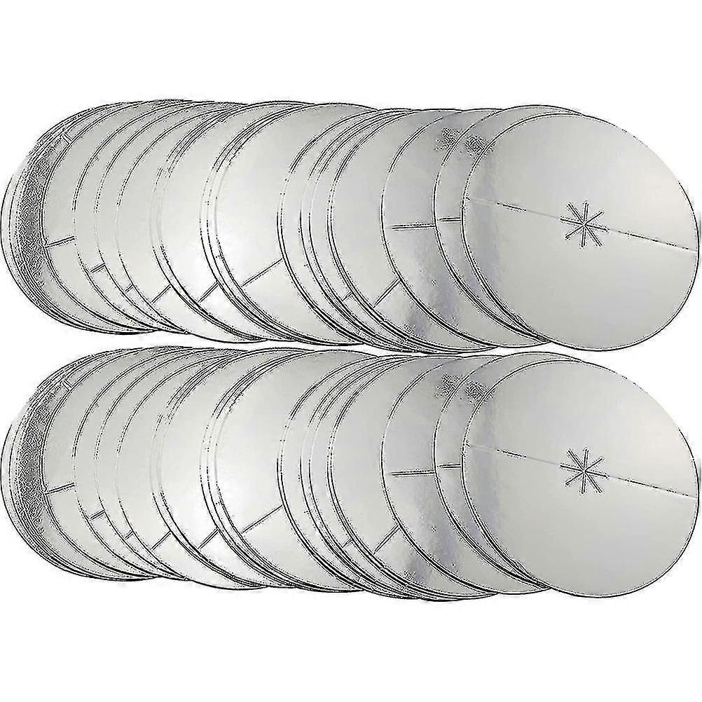 100 db fehér tálca karton csepegtető védők gyertyák csepegtető védők Bobeche gyertyatartó papír gyertya csepegtető fogók