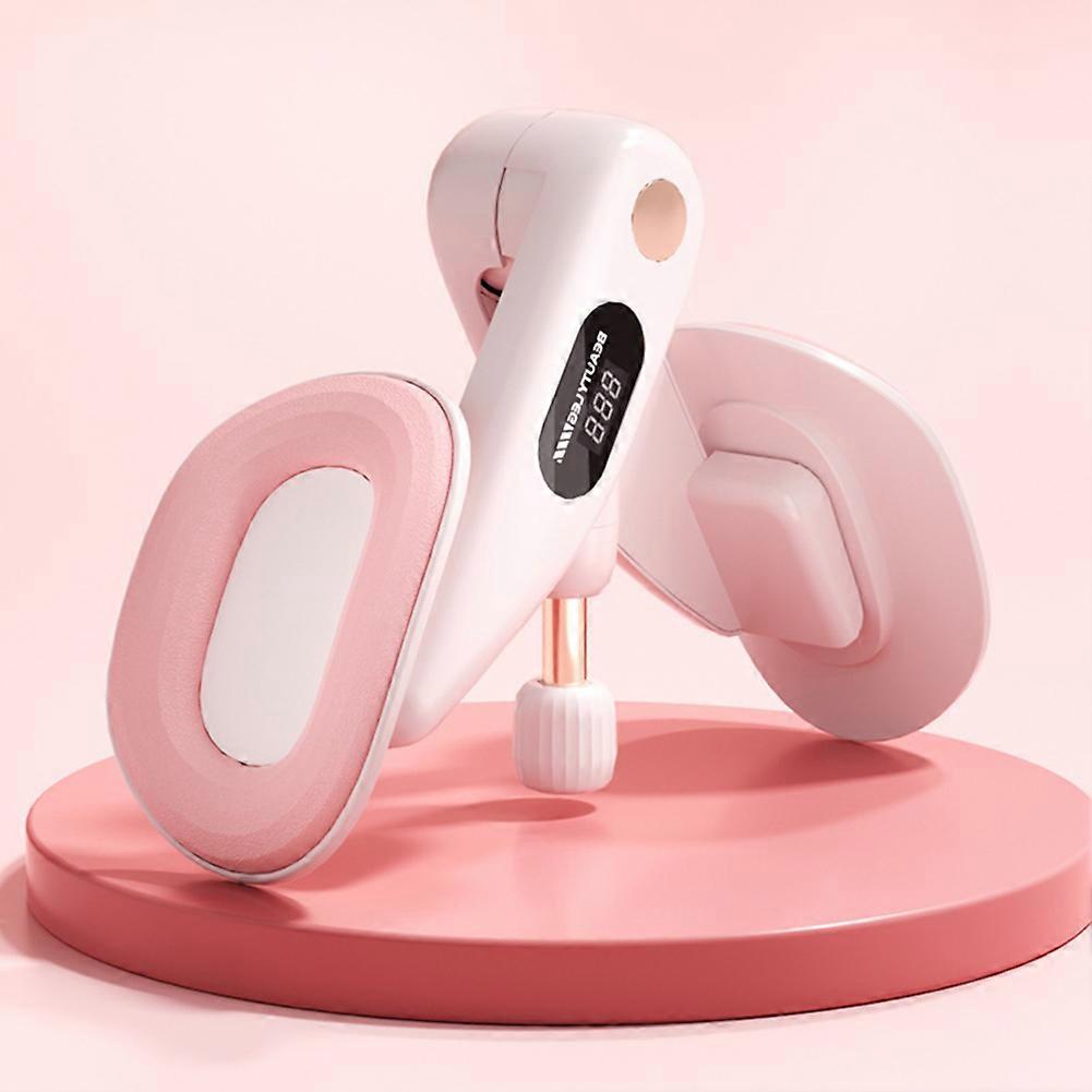 Inner Thigh Exerciser for Women Intelligent Counting Leg Press Machine Sports Equipment
