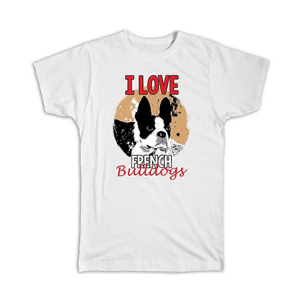 Γαλλικό μπουλντόγκ Art Black and White: Δώρο T-Shirt Dog