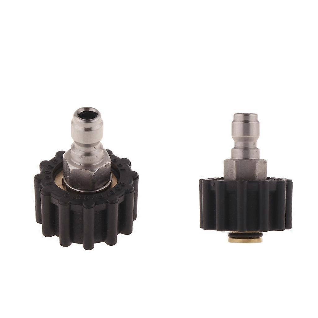 2Pcs High Pressure Washer Spray Nozzle Tips Multiple Degrees, 1/4INCH