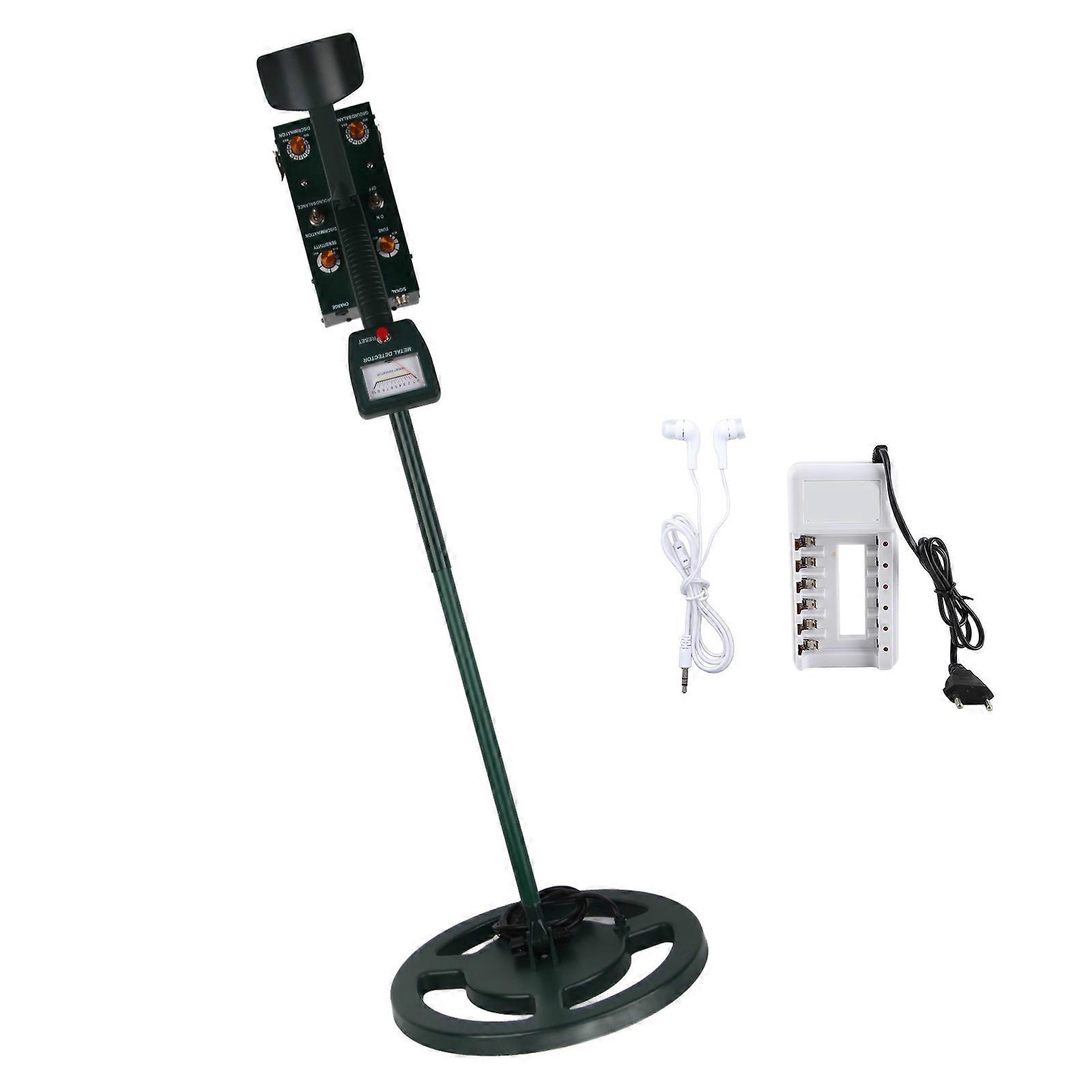 Underground Metal Detector Kit Water Resistant High Accuracy Adjustable Rechargeable 334.65in 8.5meter Depth