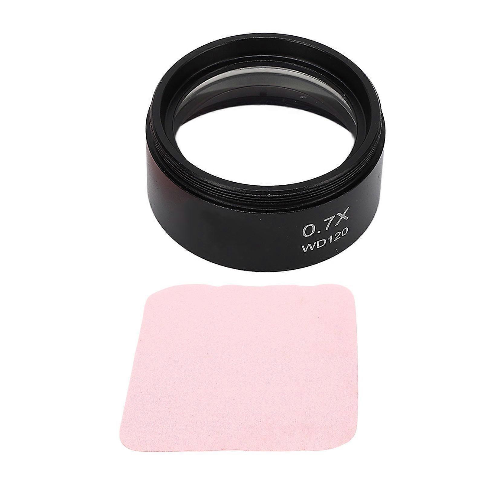 0.7X Microscope Auxiliary Objective High Transmittance Microscope Camera Auxiliary Objective Lens