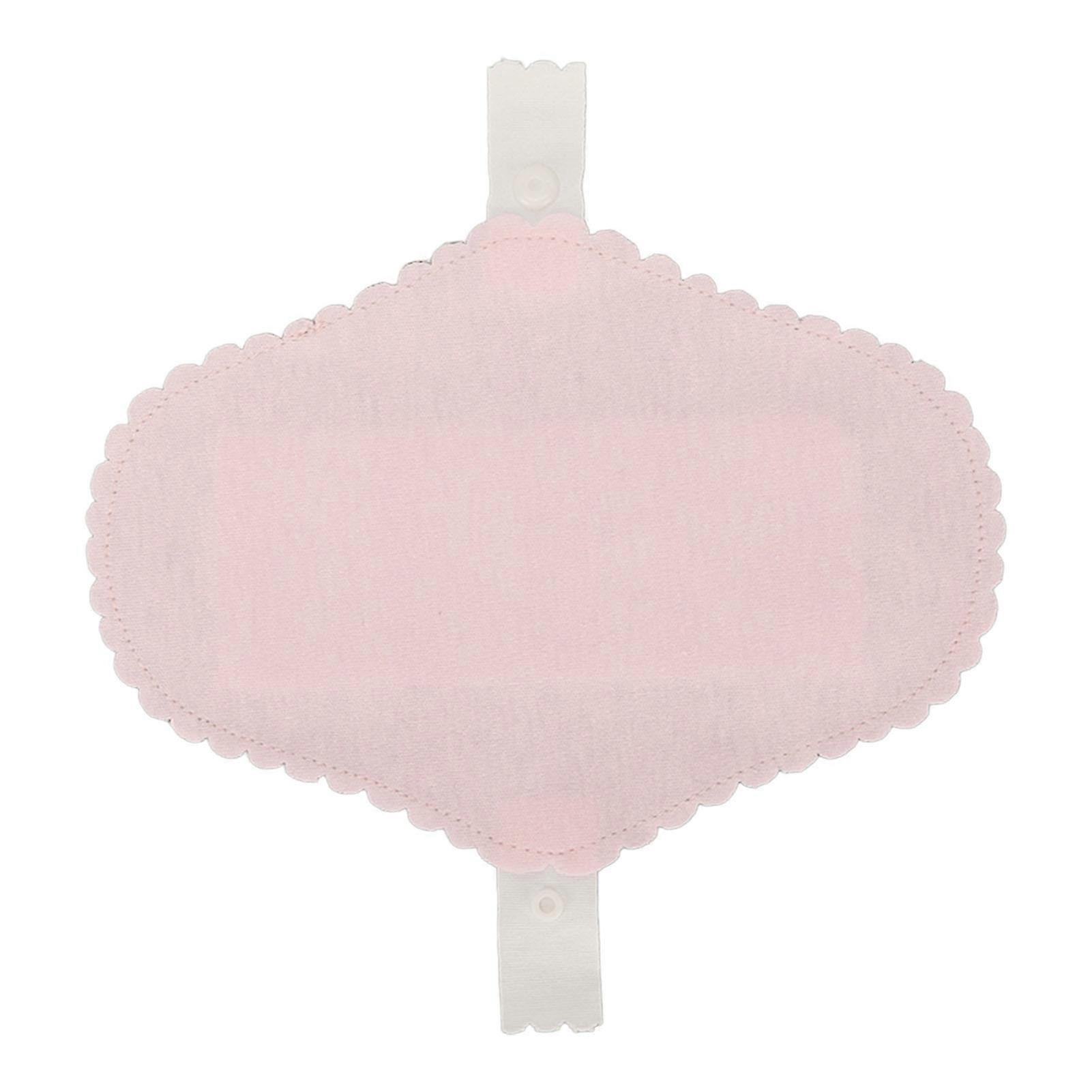 4pcs Coton Serviette Sanitaire Rose Graphène Respirant Super Absorbant Lavable Réutilisable Serviette Menstruelle