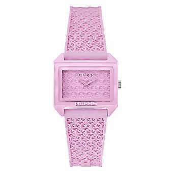 Guess watches ladies mod pop watch for Women Analog with Silicone bracelet GW0677L2