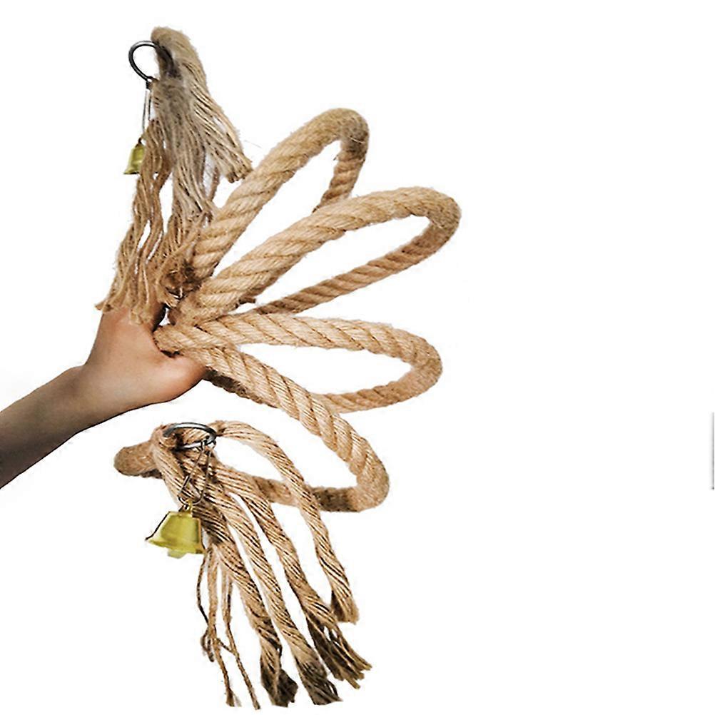 Flexible Rope Toy for Bird Climbing and Playing to